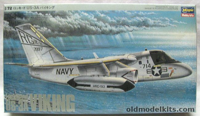 Hasegawa 1/72 Lockheed US-3A Viking - US Navy VRC-50, K23 plastic model kit